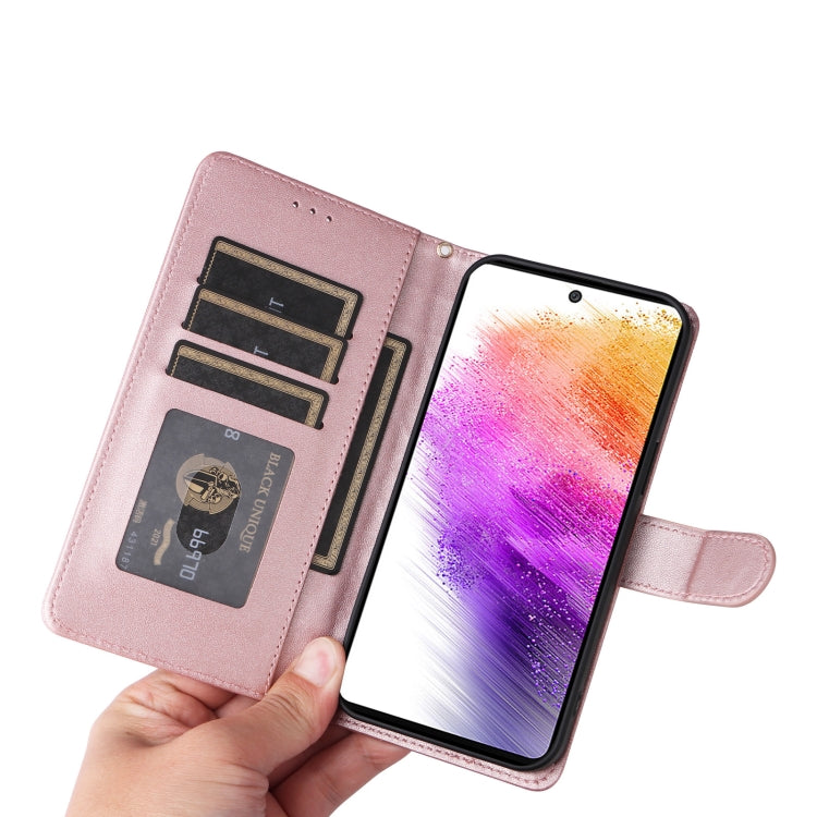 For Samsung Galaxy A73 5G Diamond Lattice Leather Flip Phone Case