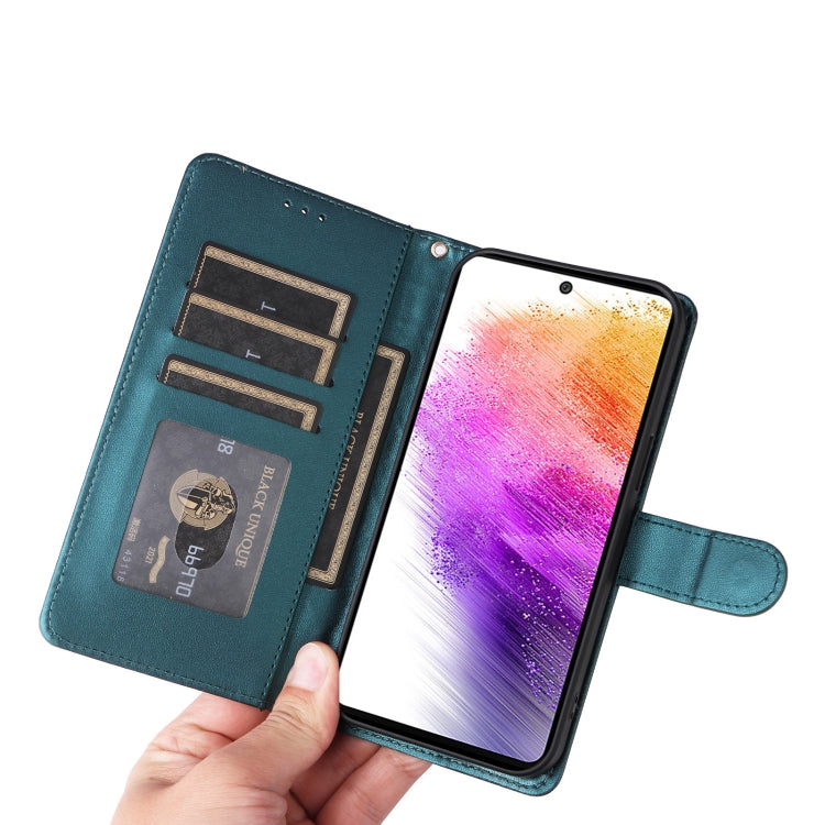 For Samsung Galaxy A73 5G Diamond Lattice Leather Flip Phone Case