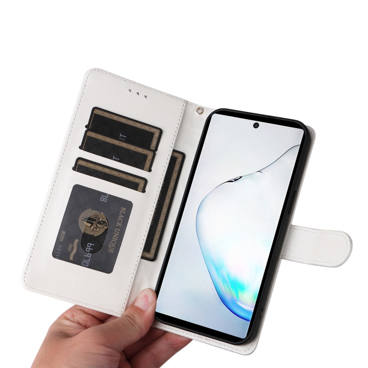 For Samsung Galaxy Note10+ Diamond Lattice Leather Flip Phone Case