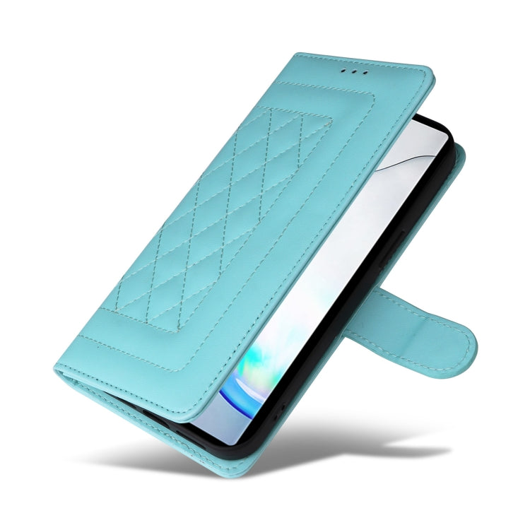For Samsung Galaxy Note10+ Diamond Lattice Leather Flip Phone Case