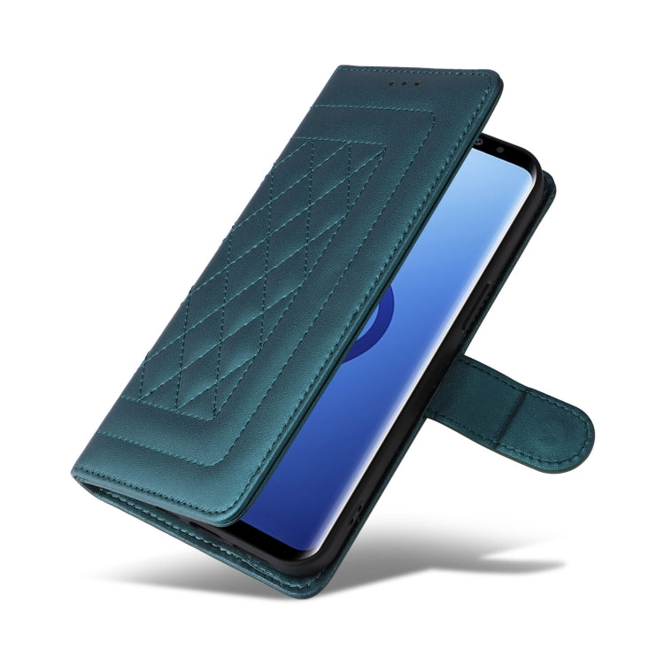 For Samsung Galaxy Note10+ Diamond Lattice Leather Flip Phone Case