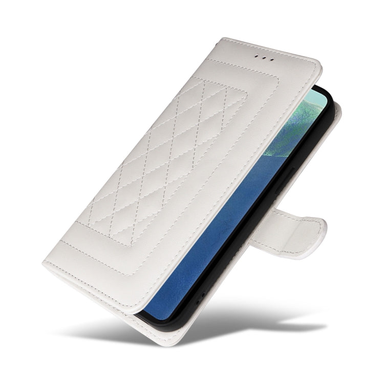 For Samsung Galaxy Note20 Diamond Lattice Leather Flip Phone Case