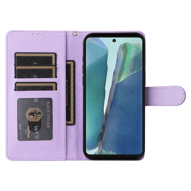 For Samsung Galaxy Note20 Diamond Lattice Leather Flip Phone Case