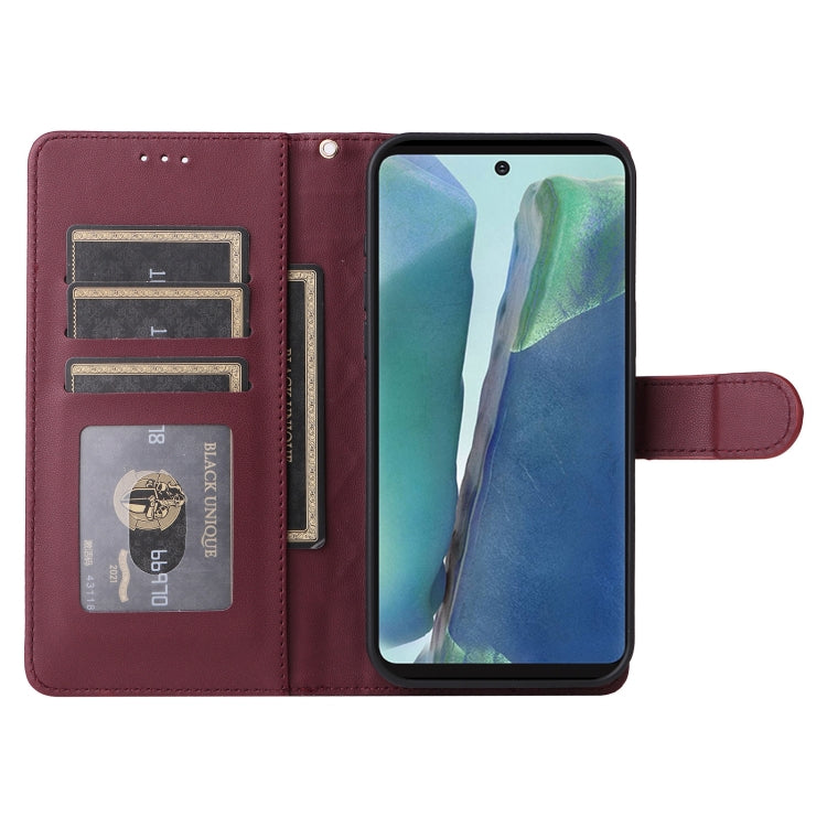 For Samsung Galaxy Note20 Diamond Lattice Leather Flip Phone Case