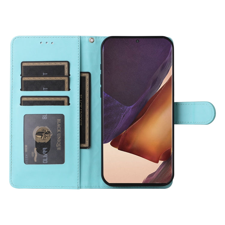 For Samsung Galaxy Note20 Ultra Diamond Lattice Leather Flip Phone Case