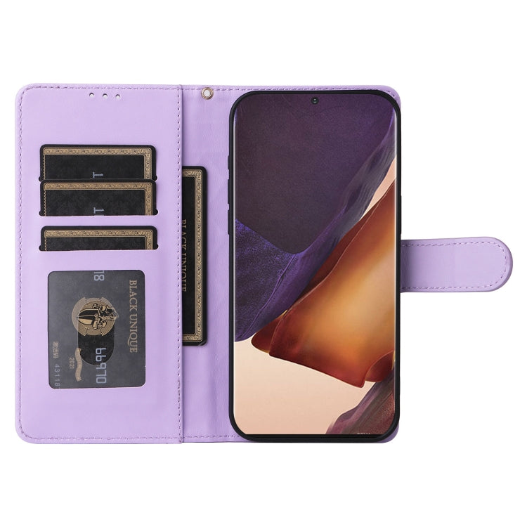 For Samsung Galaxy Note20 Ultra Diamond Lattice Leather Flip Phone Case