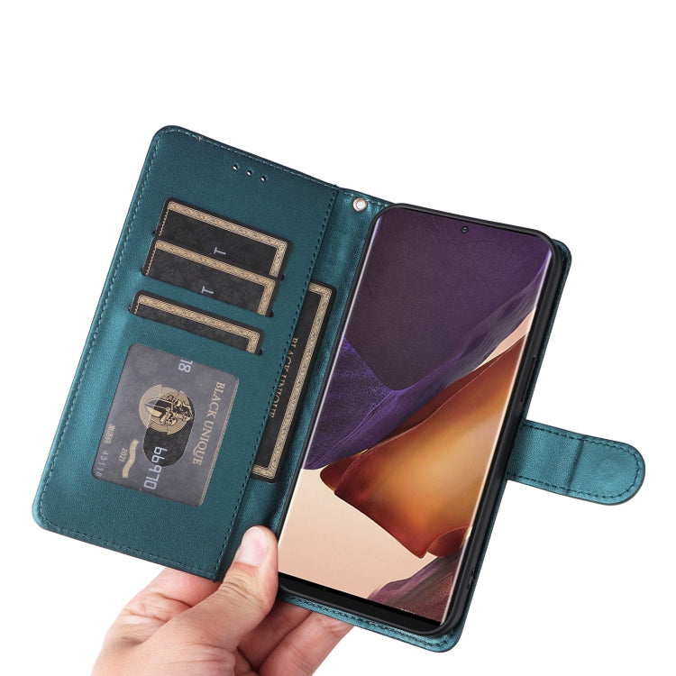 For Samsung Galaxy Note20 Ultra Diamond Lattice Leather Flip Phone Case