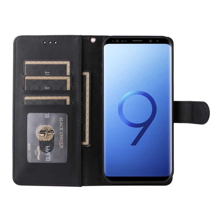 For Samsung Galaxy S9 Diamond Lattice Leather Flip Phone Case