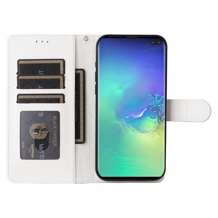 For Samsung Galaxy S10+ Diamond Lattice Leather Flip Phone Case