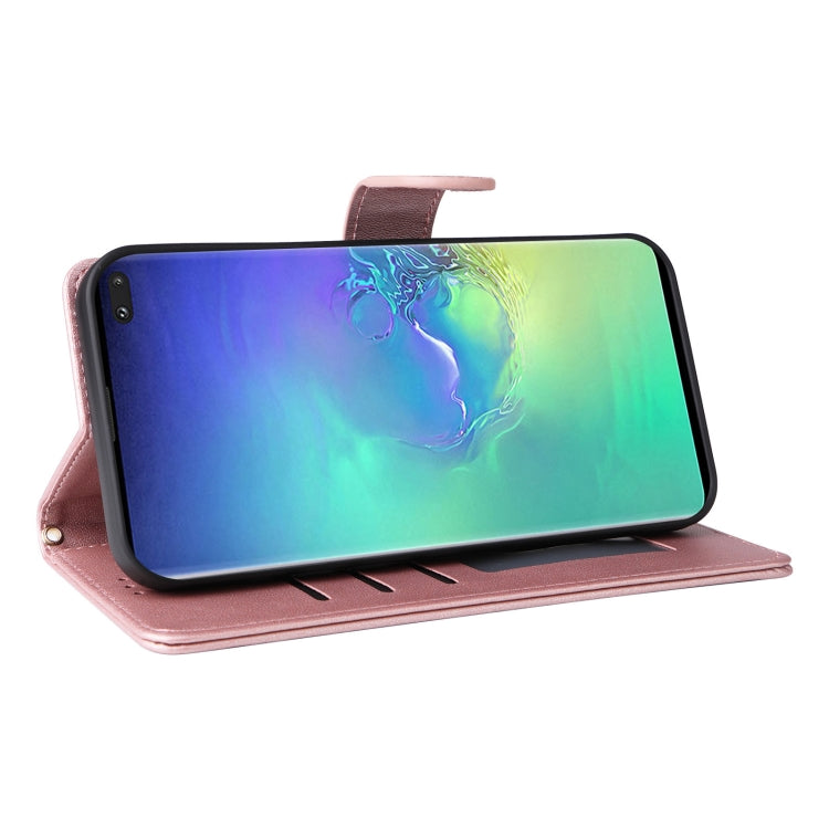 For Samsung Galaxy S10+ Diamond Lattice Leather Flip Phone Case