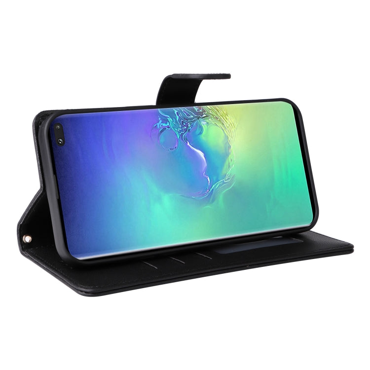 For Samsung Galaxy S10+ Diamond Lattice Leather Flip Phone Case