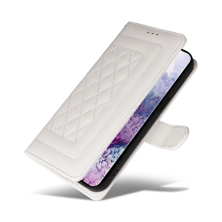 For Samsung Galaxy S20 Diamond Lattice Leather Flip Phone Case