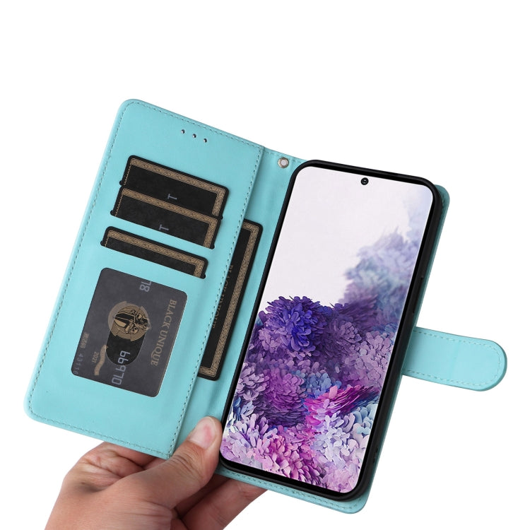 For Samsung Galaxy S20 Diamond Lattice Leather Flip Phone Case