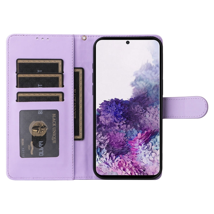For Samsung Galaxy S20 Diamond Lattice Leather Flip Phone Case