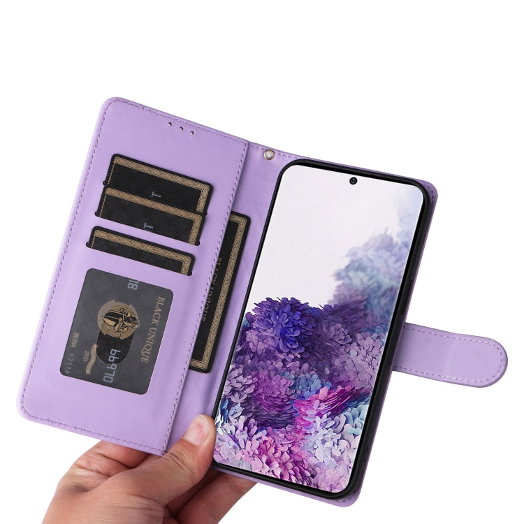 For Samsung Galaxy S20 Diamond Lattice Leather Flip Phone Case