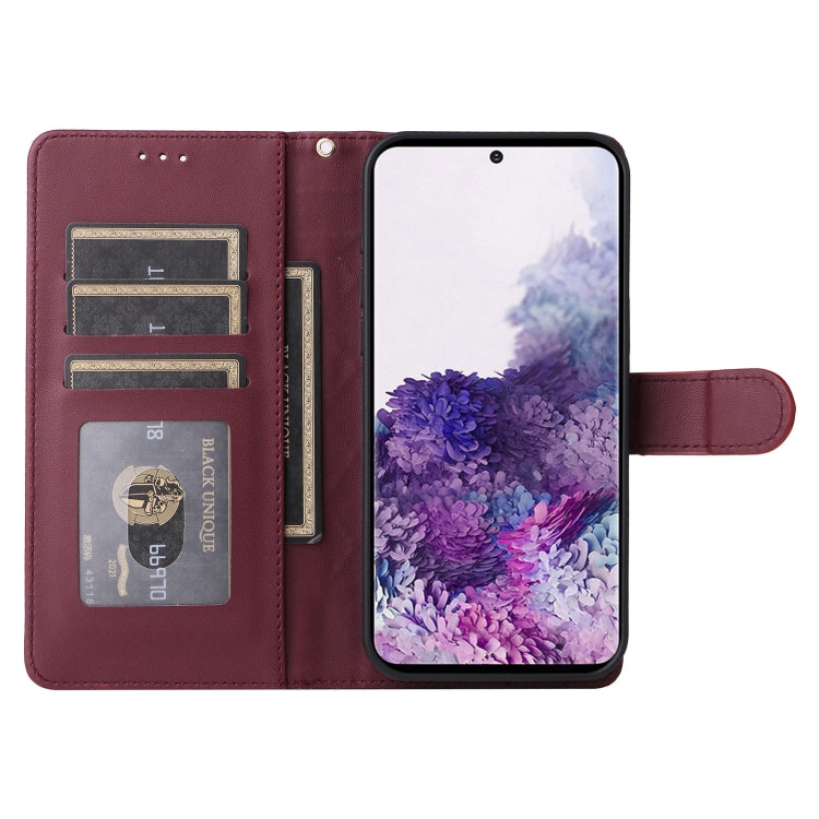 For Samsung Galaxy S20 Diamond Lattice Leather Flip Phone Case
