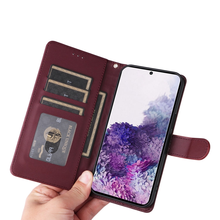 For Samsung Galaxy S20 Diamond Lattice Leather Flip Phone Case