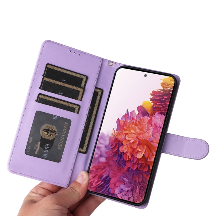 For Samsung Galaxy S20 FE Diamond Lattice Leather Flip Phone Case