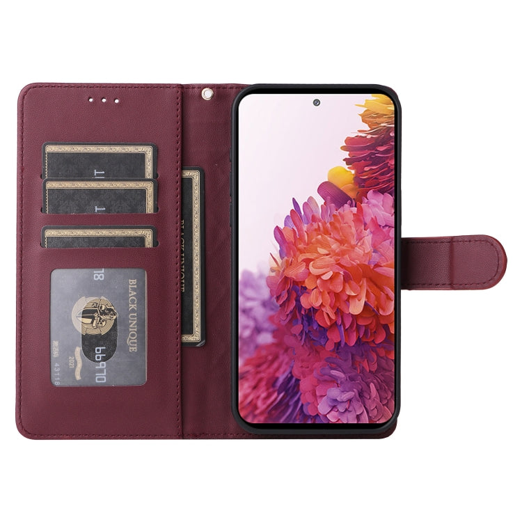 For Samsung Galaxy S20 FE Diamond Lattice Leather Flip Phone Case