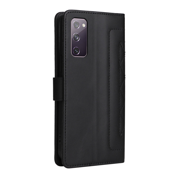 For Samsung Galaxy S20 FE Diamond Lattice Leather Flip Phone Case