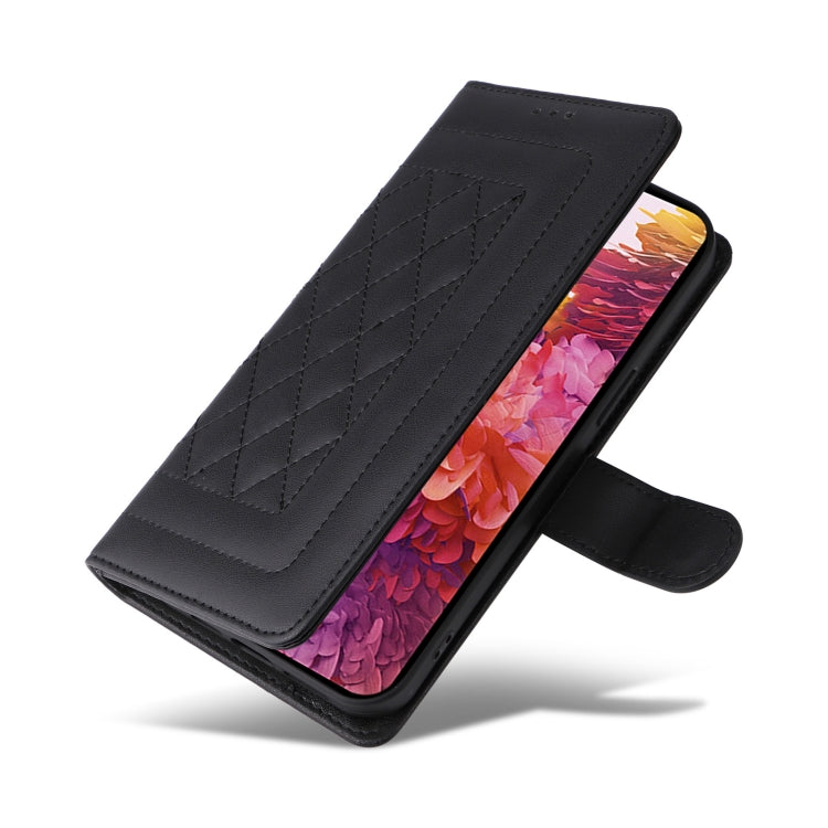 For Samsung Galaxy S20 FE Diamond Lattice Leather Flip Phone Case