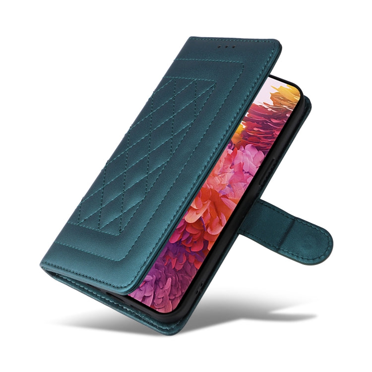 For Samsung Galaxy S20 FE Diamond Lattice Leather Flip Phone Case
