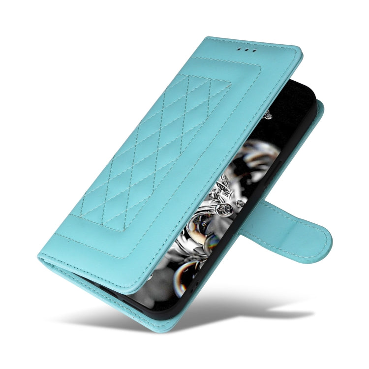 For Samsung Galaxy S20 Ultra Diamond Lattice Leather Flip Phone Case