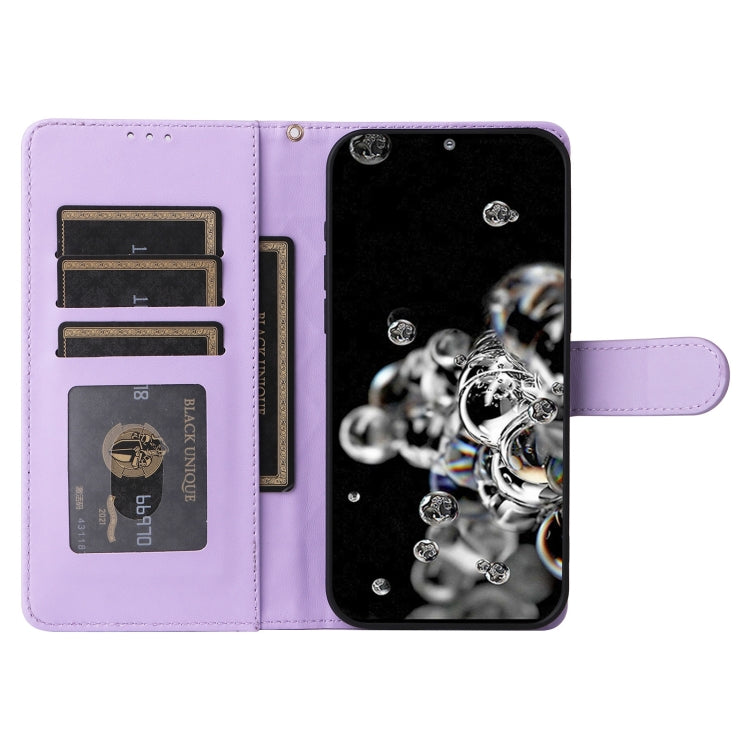 For Samsung Galaxy S20 Ultra Diamond Lattice Leather Flip Phone Case