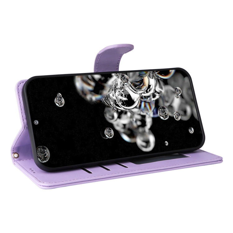 For Samsung Galaxy S20 Ultra Diamond Lattice Leather Flip Phone Case
