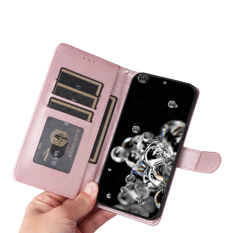 For Samsung Galaxy S20 Ultra Diamond Lattice Leather Flip Phone Case