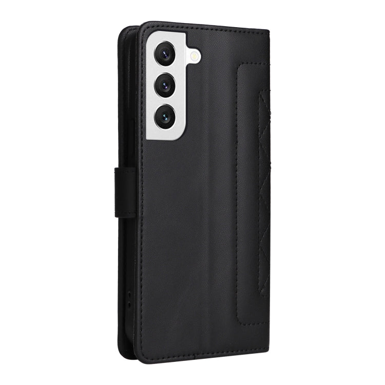 For Samsung Galaxy S22 5G Diamond Lattice Leather Flip Phone Case