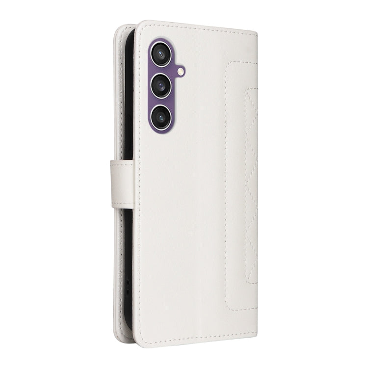 For Samsung Galaxy S23 FE 5G Diamond Lattice Leather Flip Phone Case