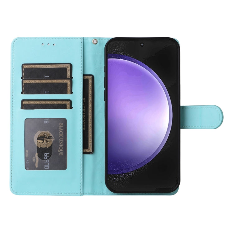 For Samsung Galaxy S23 FE 5G Diamond Lattice Leather Flip Phone Case