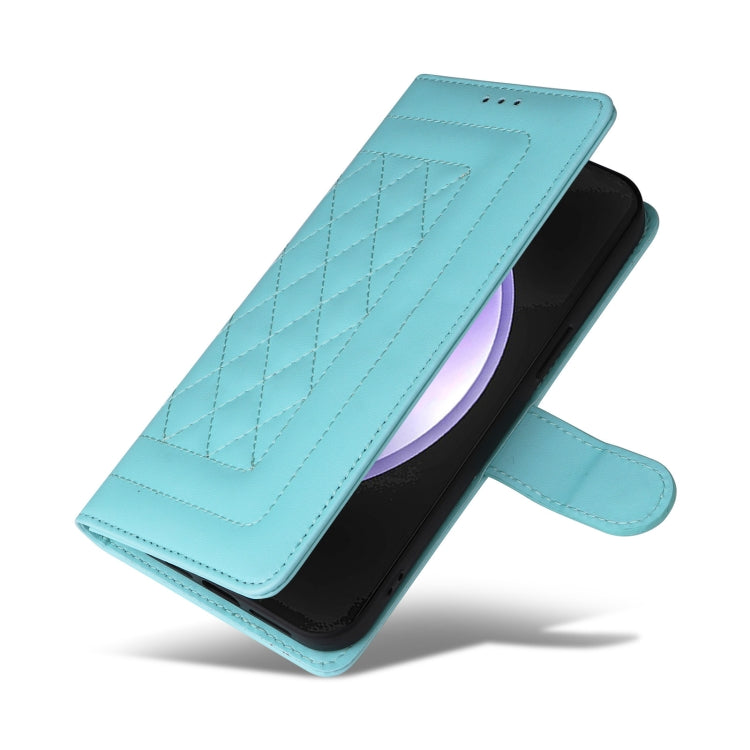 For Samsung Galaxy S23 FE 5G Diamond Lattice Leather Flip Phone Case
