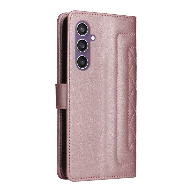 For Samsung Galaxy S23 FE 5G Diamond Lattice Leather Flip Phone Case