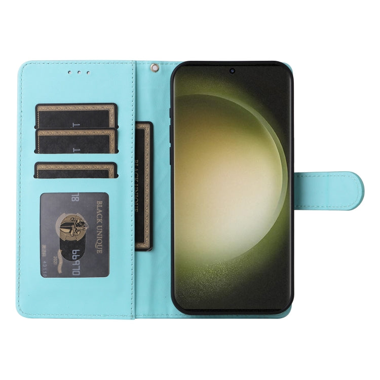 For Samsung Galaxy S23 Ultra 5G Diamond Lattice Leather Flip Phone Case
