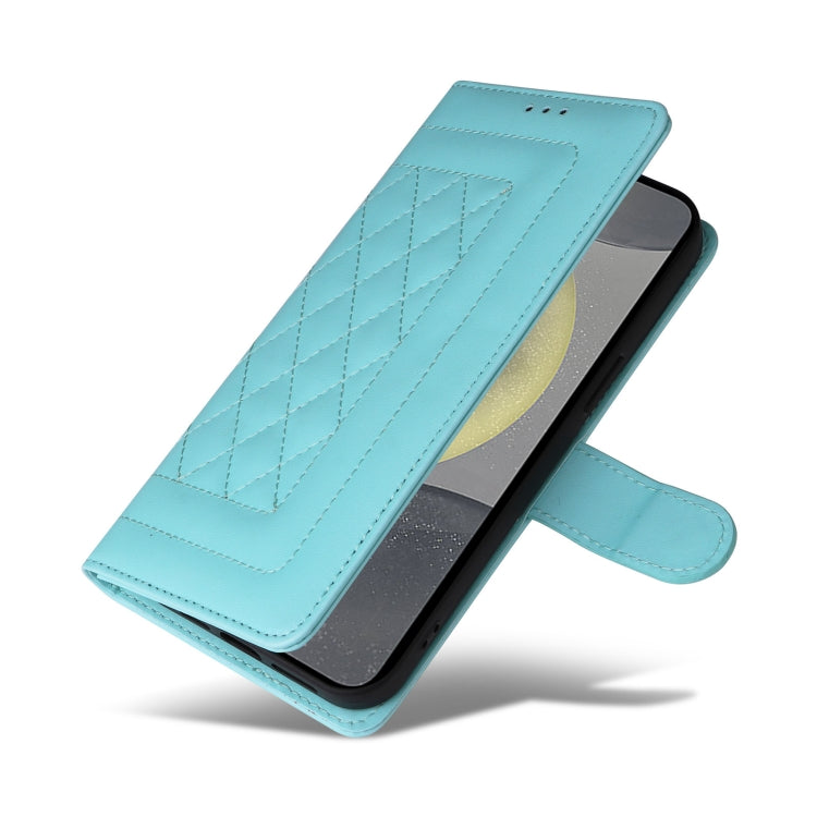 For Samsung Galaxy S24 5G Diamond Lattice Leather Flip Phone Case