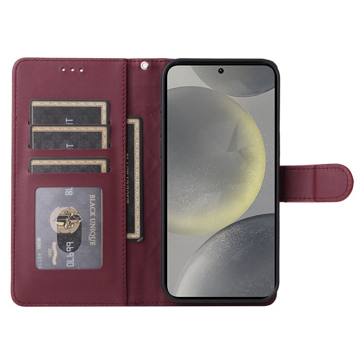 For Samsung Galaxy S24 5G Diamond Lattice Leather Flip Phone Case