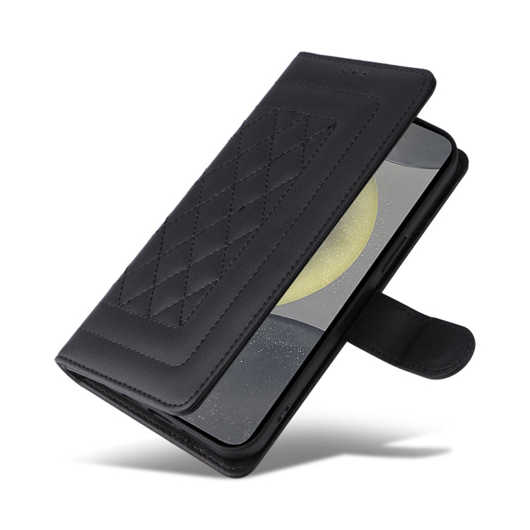 For Samsung Galaxy S24 5G Diamond Lattice Leather Flip Phone Case