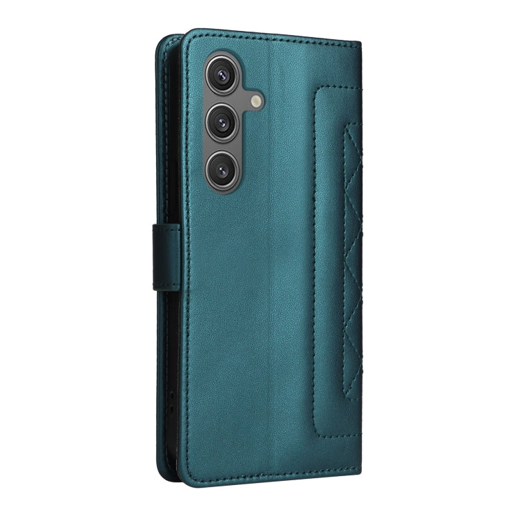 For Samsung Galaxy S24 5G Diamond Lattice Leather Flip Phone Case