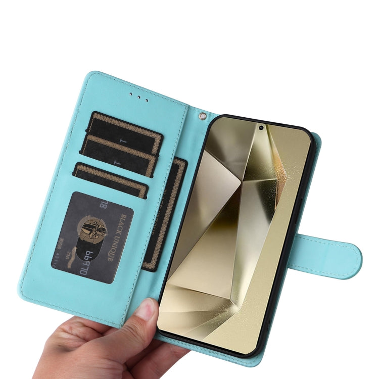For Samsung Galaxy S24 Ultra 5G Diamond Lattice Leather Flip Phone Case