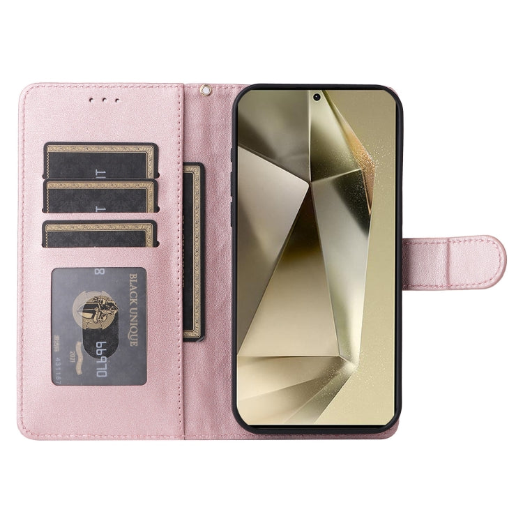 For Samsung Galaxy S24 Ultra 5G Diamond Lattice Leather Flip Phone Case