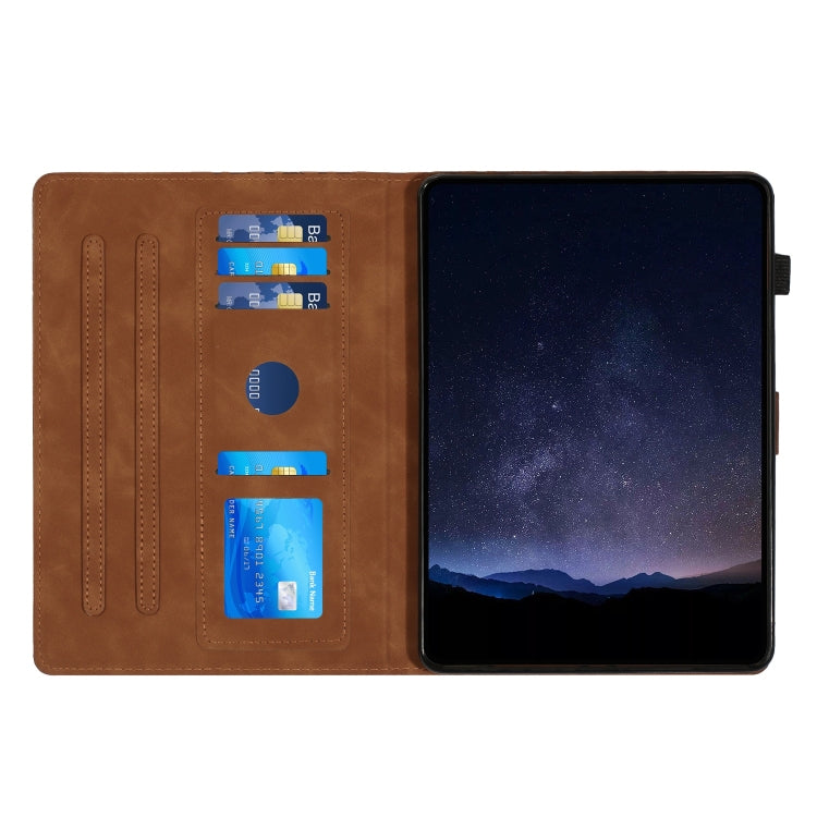 For iPad Air / Air 2 / 9.7 2017 / 2018 Building Blocks Embossed Leather Smart Tablet Case