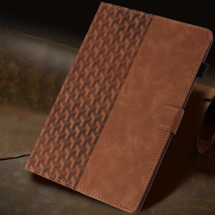 For iPad Pro 11 2025 / 2024 Building Blocks Embossed Leather Smart Tablet Case