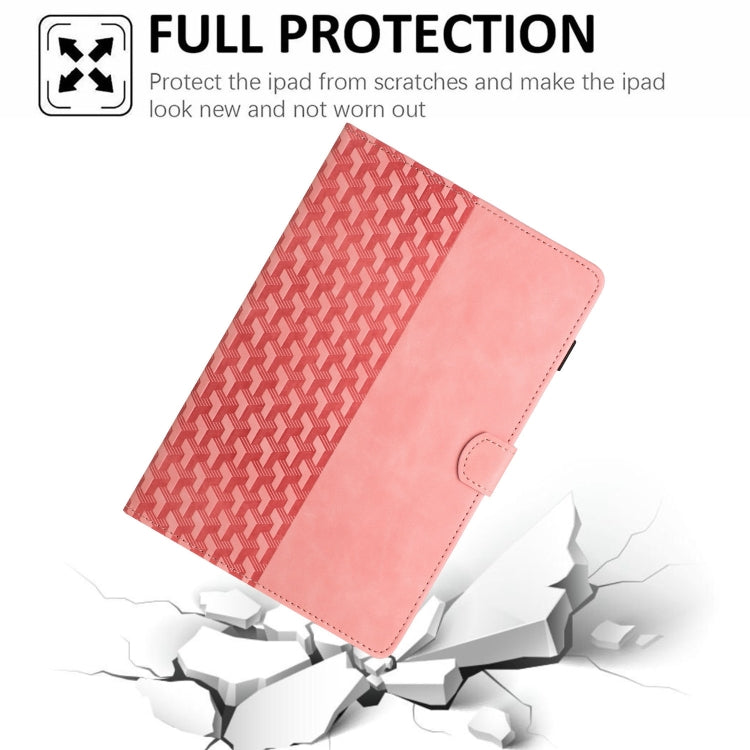 For iPad Pro 11 2025 / 2024 Building Blocks Embossed Leather Smart Tablet Case