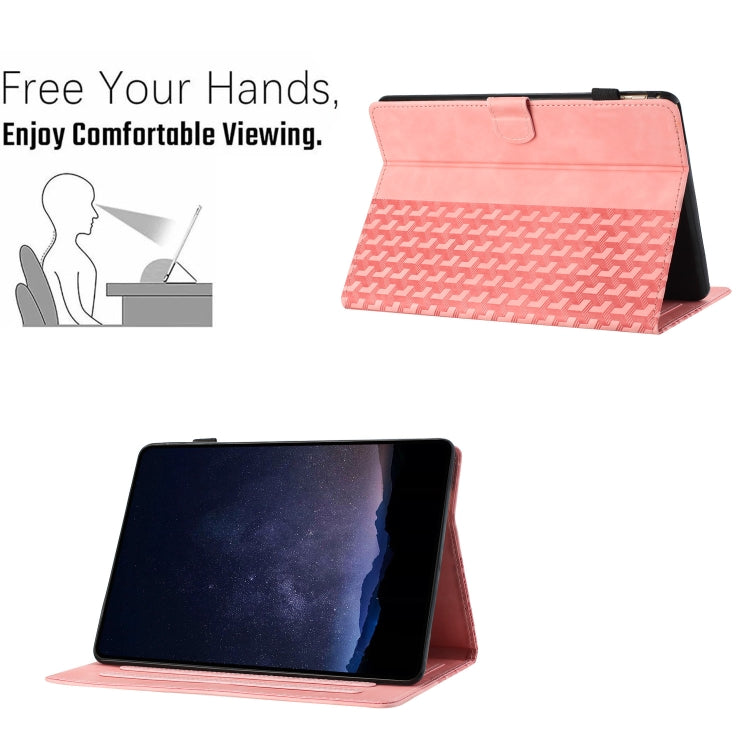For Amazon Kindle Paperwhite5 2021 Building Blocks Embossed Leather Smart Tablet Case