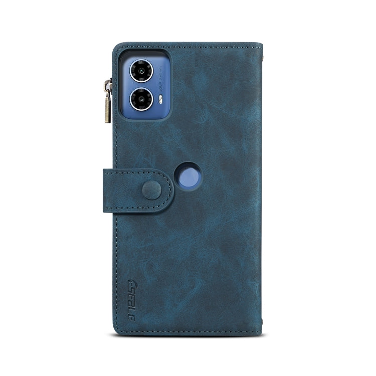 For Motorola Moto G34 ESEBLE Retro Frosted RFID Leather Phone Case
