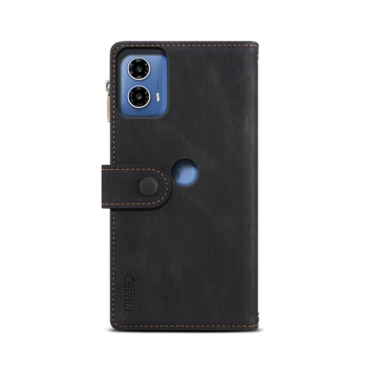 For Motorola Edge 50 Fusion ESEBLE Retro Frosted RFID Leather Phone Case