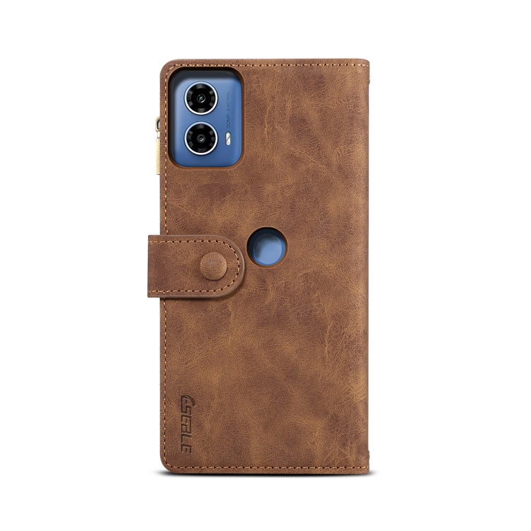 For Motorola Edge 50 Fusion ESEBLE Retro Frosted RFID Leather Phone Case