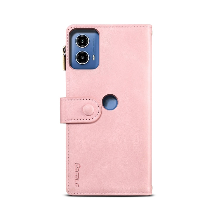 For Motorola Edge 50 Fusion ESEBLE Retro Frosted RFID Leather Phone Case